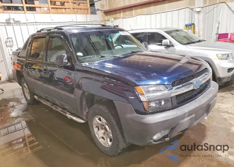 2004 Chevrolet Avalanche K1500 from USA, damaged, VIN 3GNEK12T44G183943